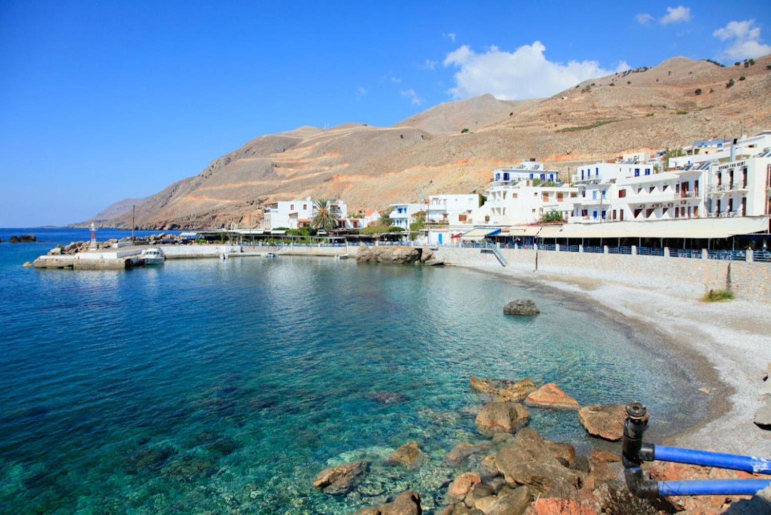 Spiros Beach Villa 크랭고카스텔론 외부 사진